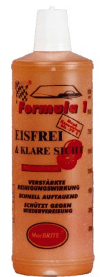 F1 SCREENWASH & ANTI-FREEZE ADDITIVE