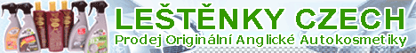 Lestenky Czech - Origin�ln� Anglick� autokosmetika